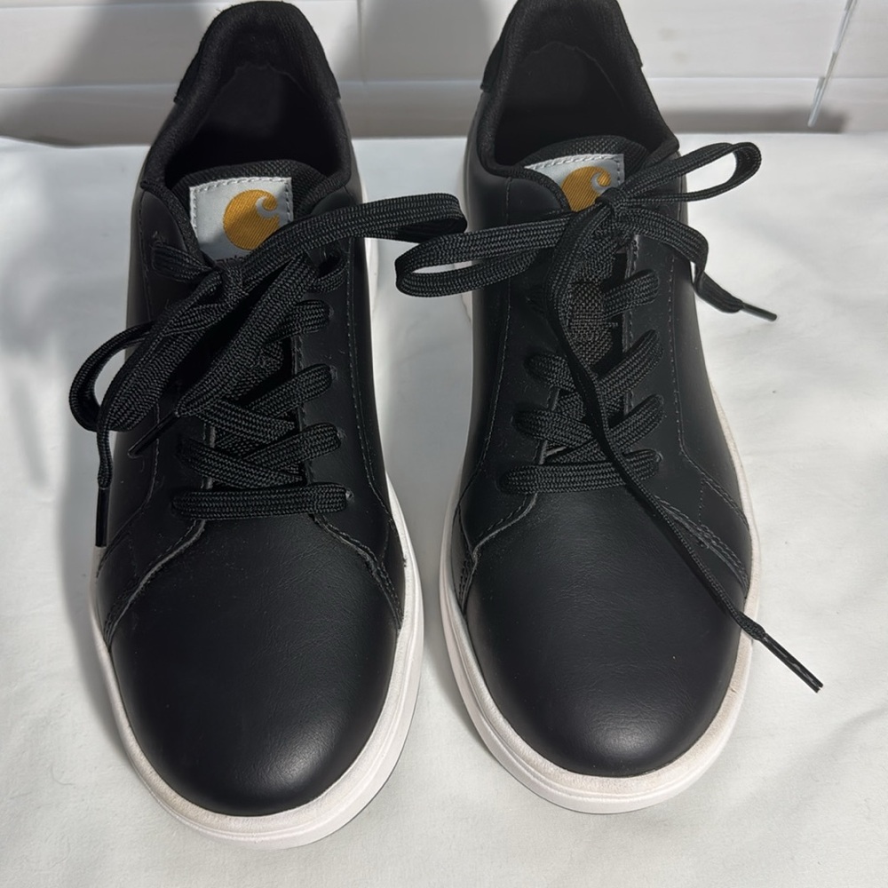 Women's Carhartt Detroit Leather Shoes 7.5 Black